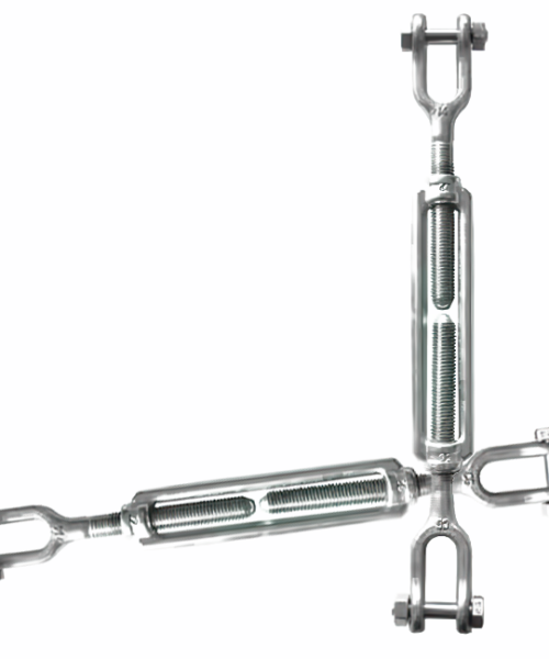 Tendeur à 2 CHAPES - acier zingué