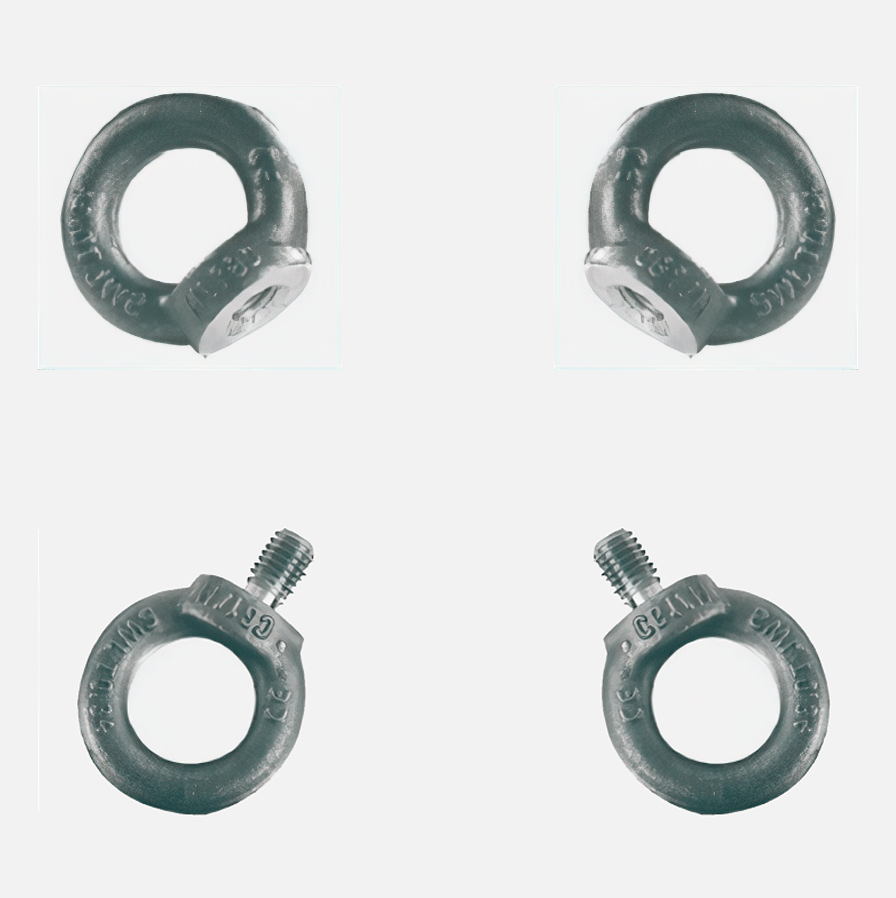 Anneaux de levage ACIER ZINGUÉ 1 Anneaux de levage ACIER ZINGUÉ