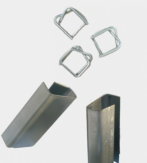 Boucle acier - Chape ouverte ( feuillard )