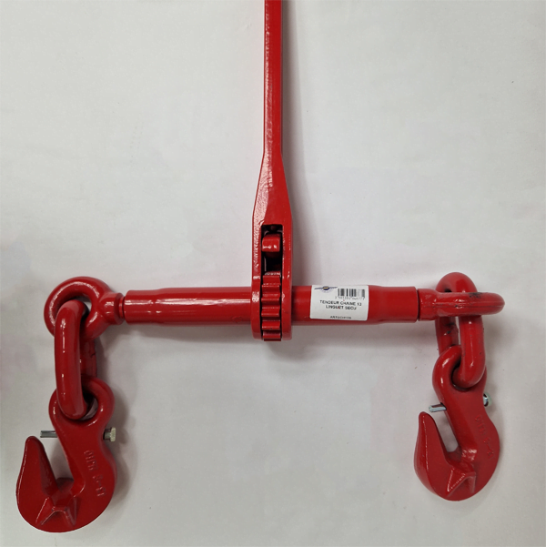 Tendeur d'arrimage à cliquet avec sécurité 1 Tendeur d'arrimage à cliquet avec sécurité