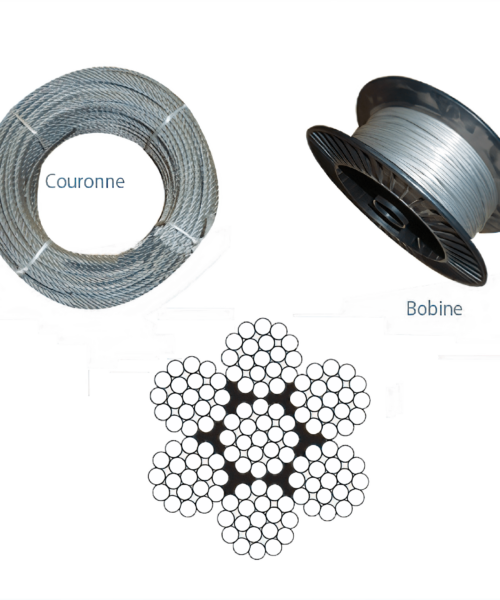 Câble acier GALVA 7x19
