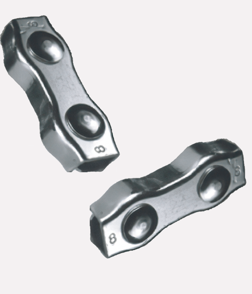 Serre-câble DUPLEX - acier zingué