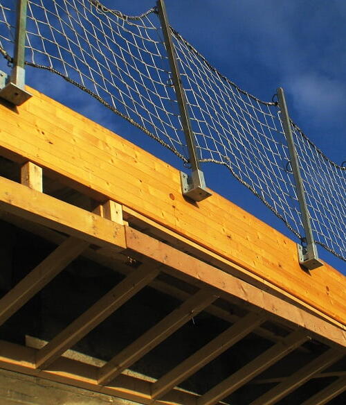 Filet périphérique, garde corps