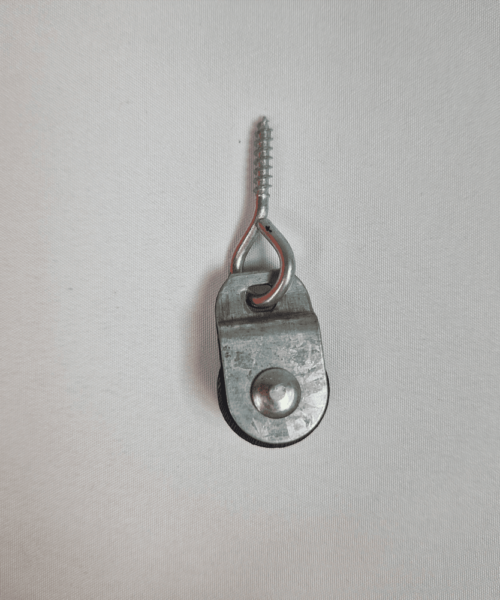 Poulie à vis simple à piton Réa 20 mm