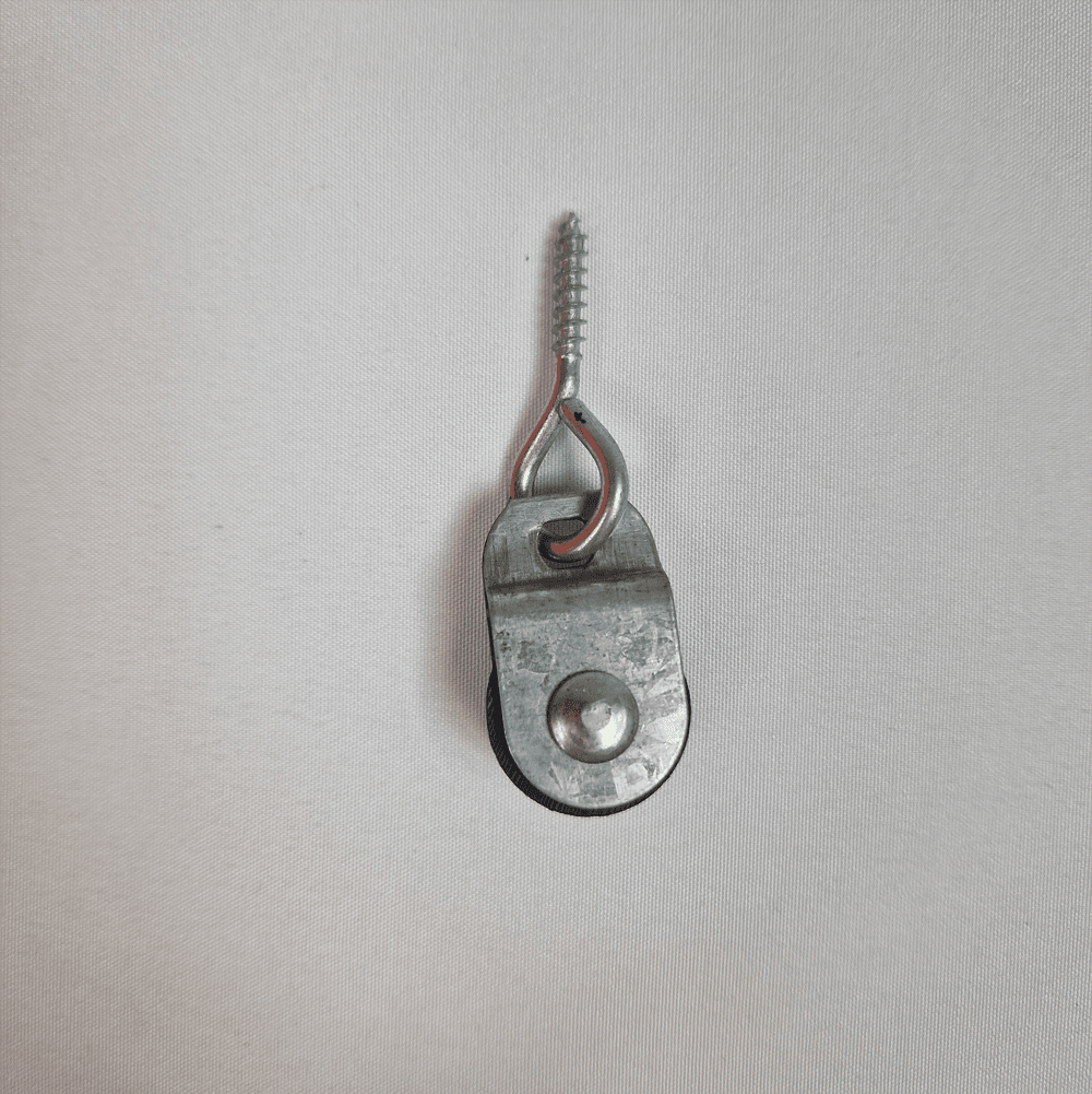 Poulie à vis simple à piton Réa 20 mm 1 Poulie à vis simple à piton Réa 20 mm