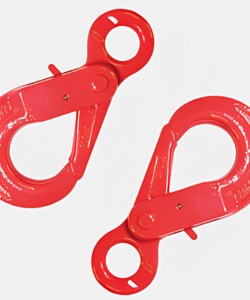 Crochet verrouillage automatique avec emerillon