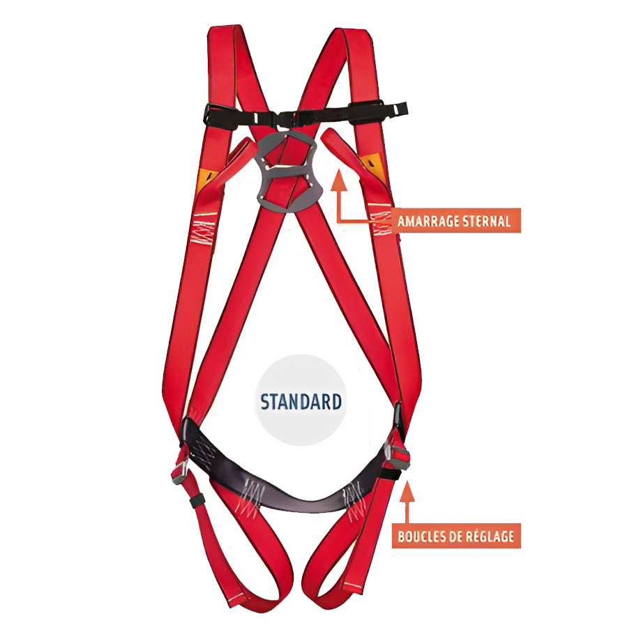 Kit Nacelle ( harnais, longe, mousqueton ) 2 Kit Nacelle ( harnais, longe, mousqueton ) – Image 2